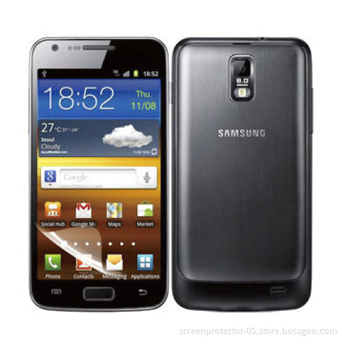 Clear Mobile Phone Screen Protectors for Samsung, with High-definition and Anti-scratch Features